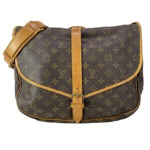 Louis Vuitton Saumur 35 Monogram Shoulder Bag M42254